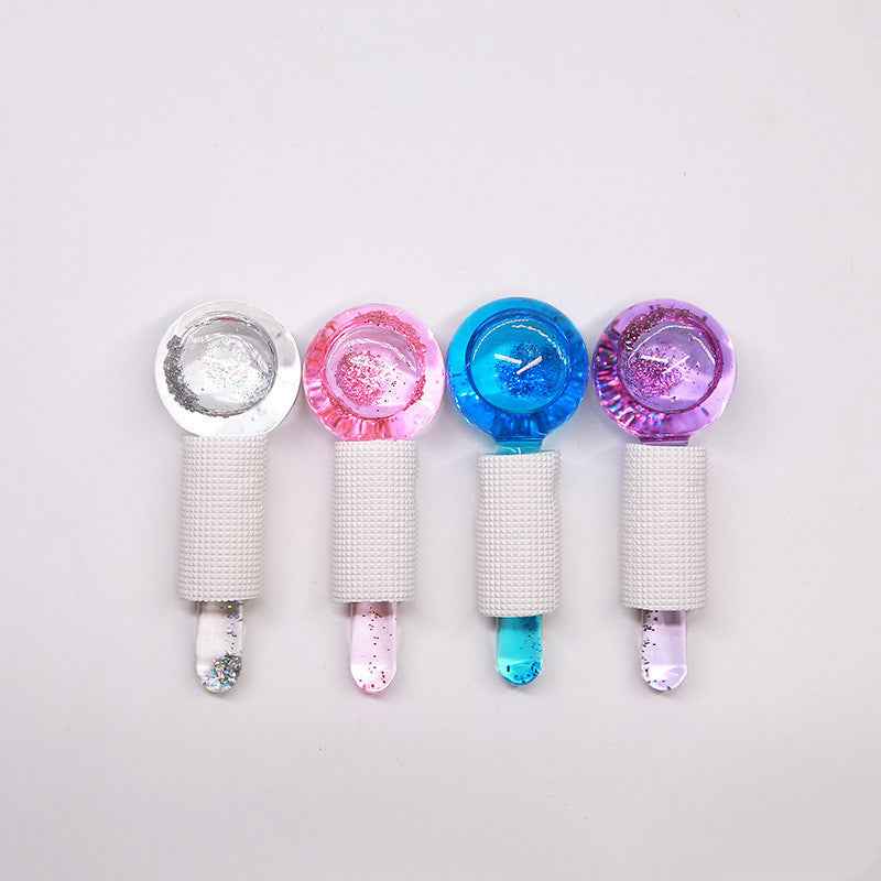 Crystal Ice Ball Ice Therapy Facial Massage Glass Beauty Ball