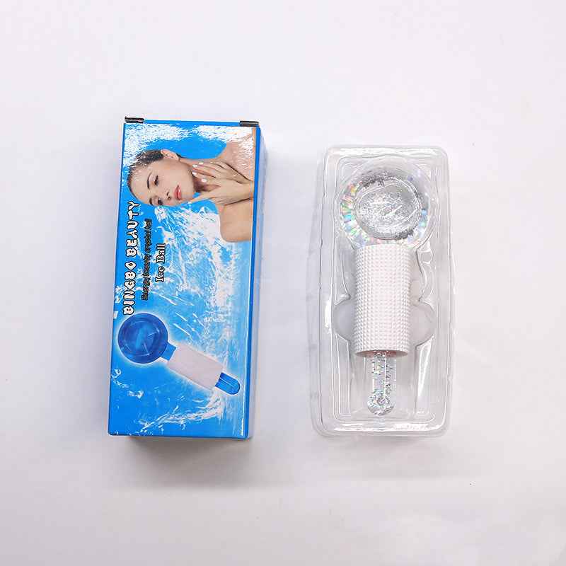 Crystal Ice Ball Ice Therapy Facial Massage Glass Beauty Ball