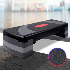 Everfit 3 Level Aerobic Step Exercise Stepper 78cm Gym Home Fitness