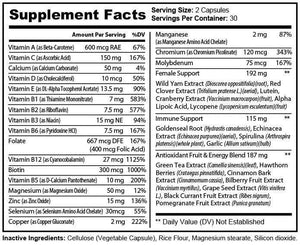 Pure Multi-Vitamins Womens