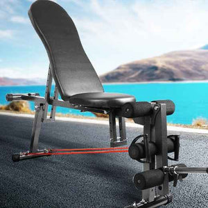 Dumbbell Bench Foldable Adjustable Indoor Fitness Chair