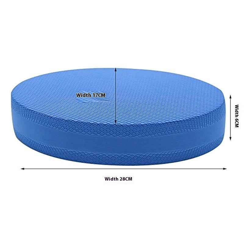 Non-slip Balance Pad Oval Massage Fitness Mat Odorless Balance Balance Soft Pedal